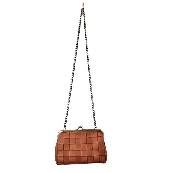Margot Woven Leather Crossbody/ Shoulder Bag - Picture 2 of 6
